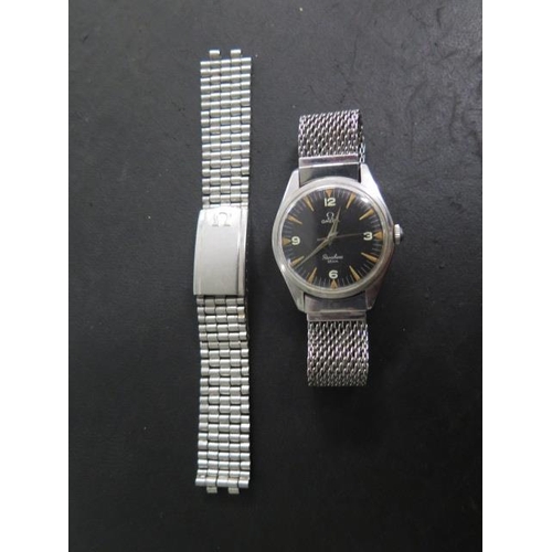 801 - An Omega Ranchero vintage 1960s stainless steel manual wind gents wristwatch - The Fourth Musketeer ... 