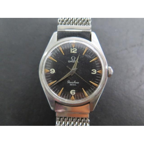 801 - An Omega Ranchero vintage 1960s stainless steel manual wind gents wristwatch - The Fourth Musketeer ... 