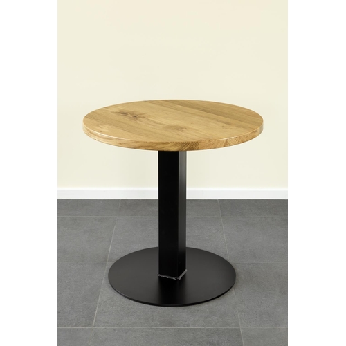 24 - A new good quality breakfast side table, 77cm tall x 80cm diameter RRP £395