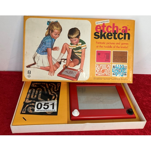 Original 1970's EtchaSketch in original box