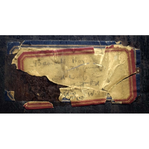 372 - EDWARD WOLFE (British born South Africa 1897-1982) 'Bassouto Boy', 1920, oil on panel, signed lower ... 