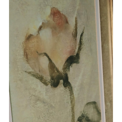 62 - 20th/21st CENTURY SCHOOL 'Floral Studies', giclée prints, 77cm x 2, 51cm x  79cm. (3)