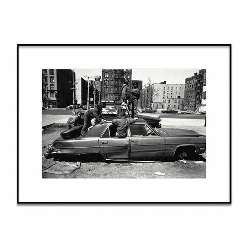 31 - ELI REED 'Kids on the car, a long walk home', 2017, photolithograph, image appropriated by Banksy fo... 