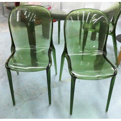29 - KARTELL THALYA CHAIRS, a set of four, by Patrick Jouin, 84cm H. (4)