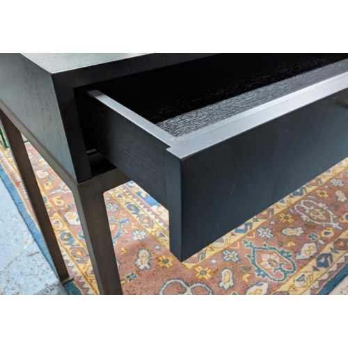 31 - CONSOLE TABLE, 180cm x 46cm x 75cm, contemporary design, with drawers.
