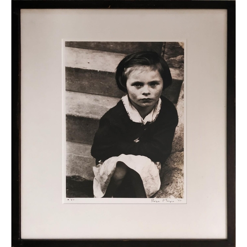 56 - ROGER MAYNE (British, b.1929) 'Girl, St. Stephen's Gardens', gelatin silver print, signed and dated,... 