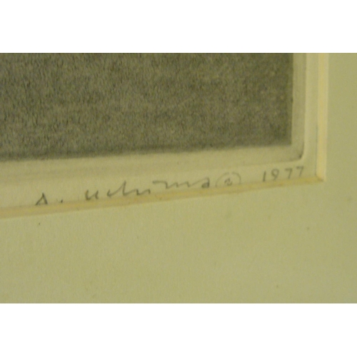 66 - ANSEI UCHIMA (Japanese-American, 1921-2000) 'Window Nuance', 1977, colour woodcut, signed, titled, d... 