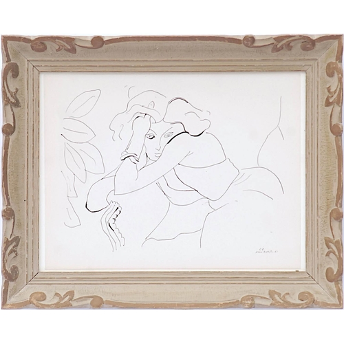 79 - HENRI MATISSE 'Reclining Woman C8', collotype, signed in the plate, edition of 950, published by Mar... 
