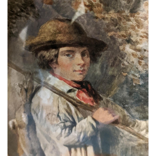 59 - JAMES HARDY Sr (1801-1879), 'A good days sport', watercolour, 46cm x 36cm, signed, framed.