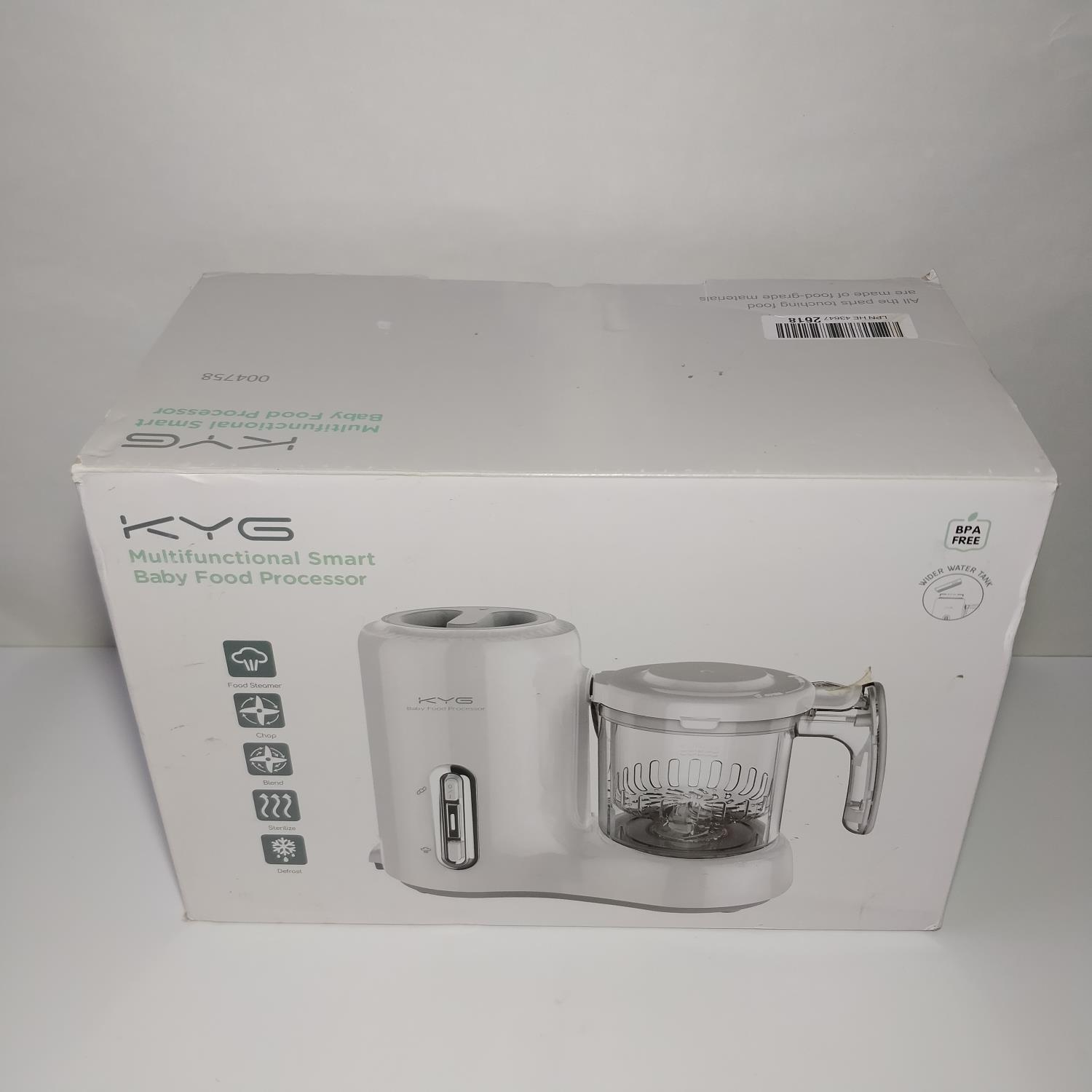 kyg baby food processor