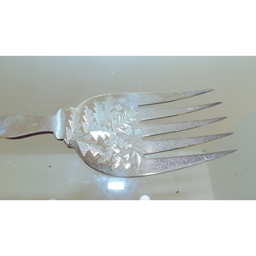 54 - Silver Plated Serving Set