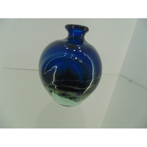 7 - Important pulled ear Mdina vase by Boffo.
R Pearce