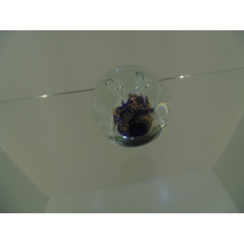 8 - Large glass paperweight