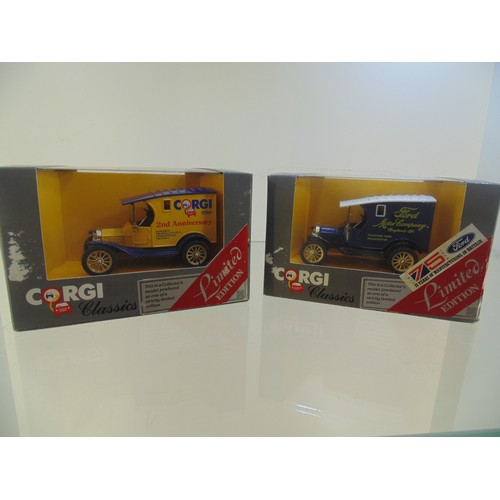 14 - 2 x Corgi Limited Edition Boxed Model Cars