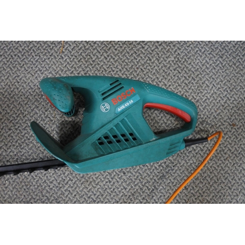 225 - A Bosch electric hedge clippers.