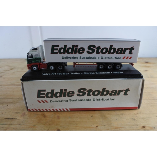 235 - A boxed Eddie Stobart - Volvo FH460 - Box Trailer (Delivering Sustainable Distribution) trailer no I... 