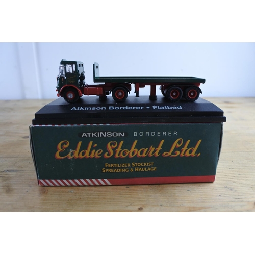 236 - A boxed Eddie Stobart - Atkinson - Borderer Flatbed.