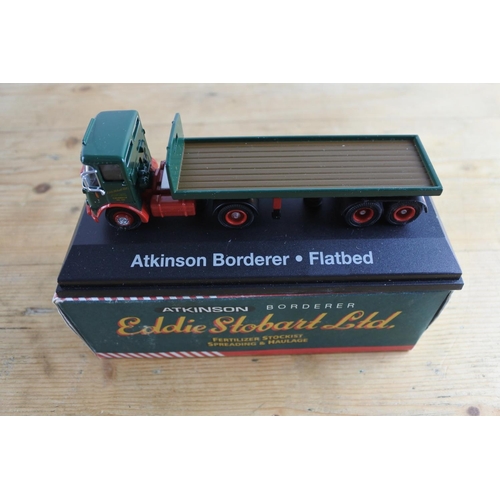236 - A boxed Eddie Stobart - Atkinson - Borderer Flatbed.