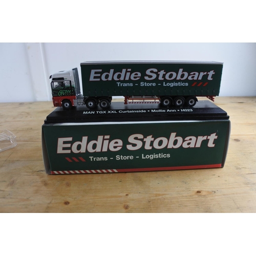 260 - A boxed Eddie Stobart - MAN TGX XXL - Curtainside 'Mollie Ann' fleet no HO23.