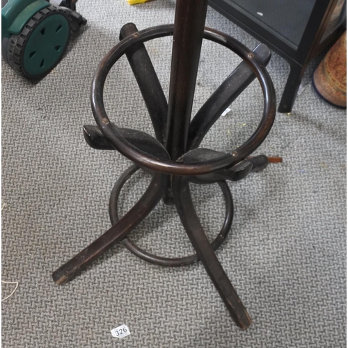 297 - An antique bentwood hat and coat stand.