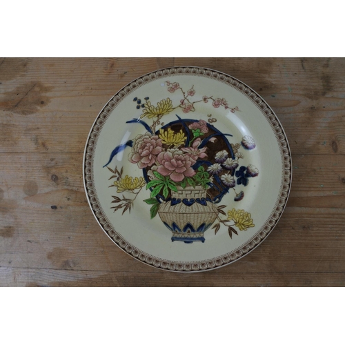 326 - A Royal Staffordshire 'Clarice Cliff' collectors plate.