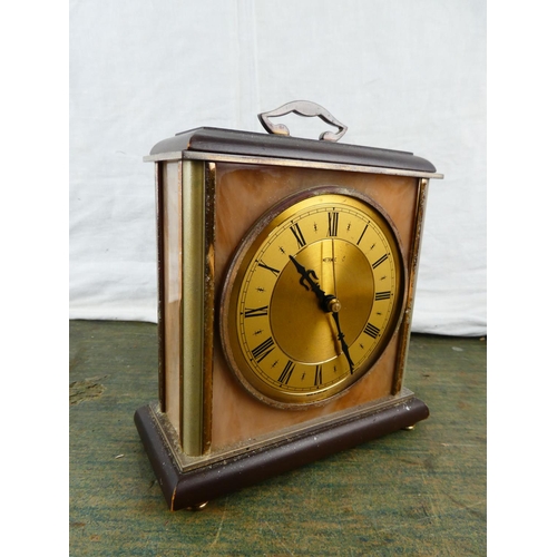 144 - A vintage Metamec mantle clock.