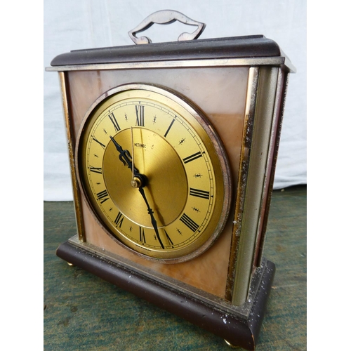 144 - A vintage Metamec mantle clock.