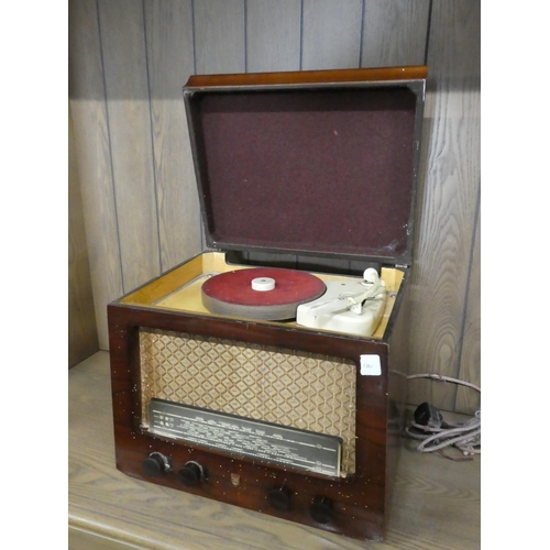 170 - A vintage Philips radiogram (untested).