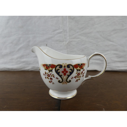 187 - A decorative Colclough bone China tea set.