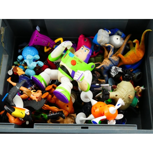 48 - A large collection of toy figures.