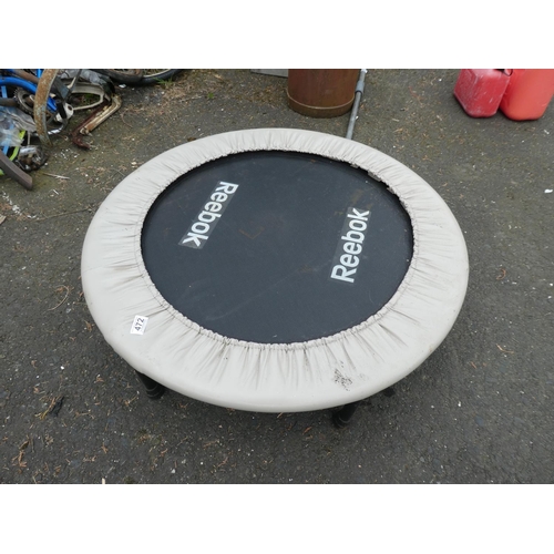 472 - A Reebok trampoline.