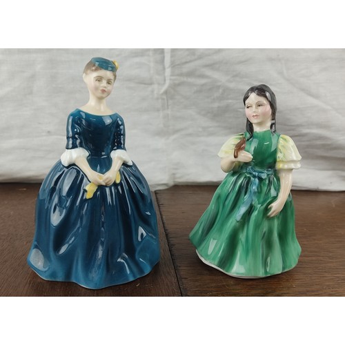 380 - Two Royal Doulton ladies, to include 'Cherie' and 'Francine'.