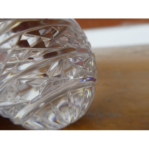 41 - A Tyrone crystal paperweight.