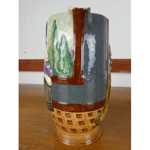 45 - A stunning Romeo and Juliet decorative Beswick jug.