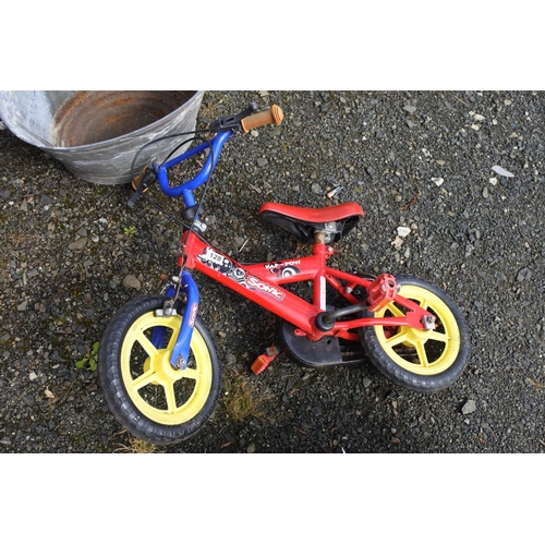 128 - A kids bicycle.
