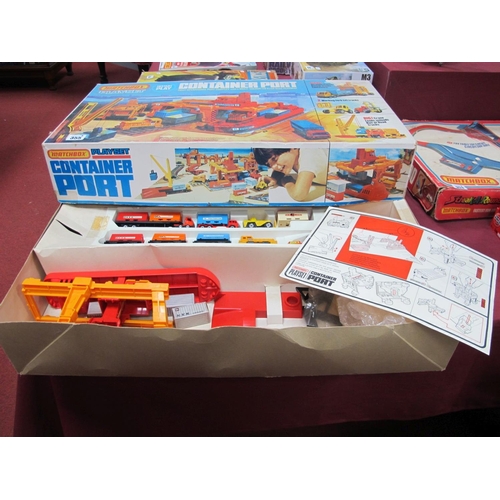 A 1976 Matchbox Container Port Playset, although used, set a... Barnebys