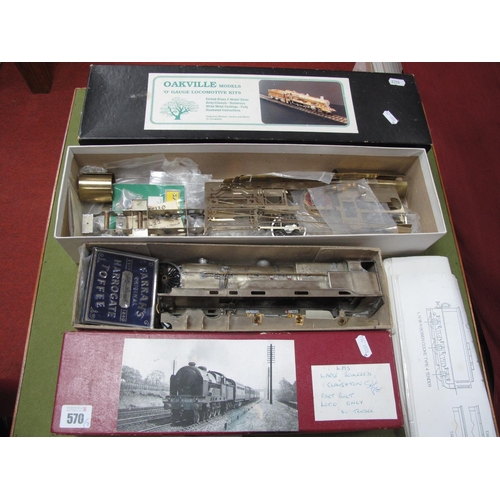 Two 7mm Part Built Kits, A 'Oakville Models' 460 Castle