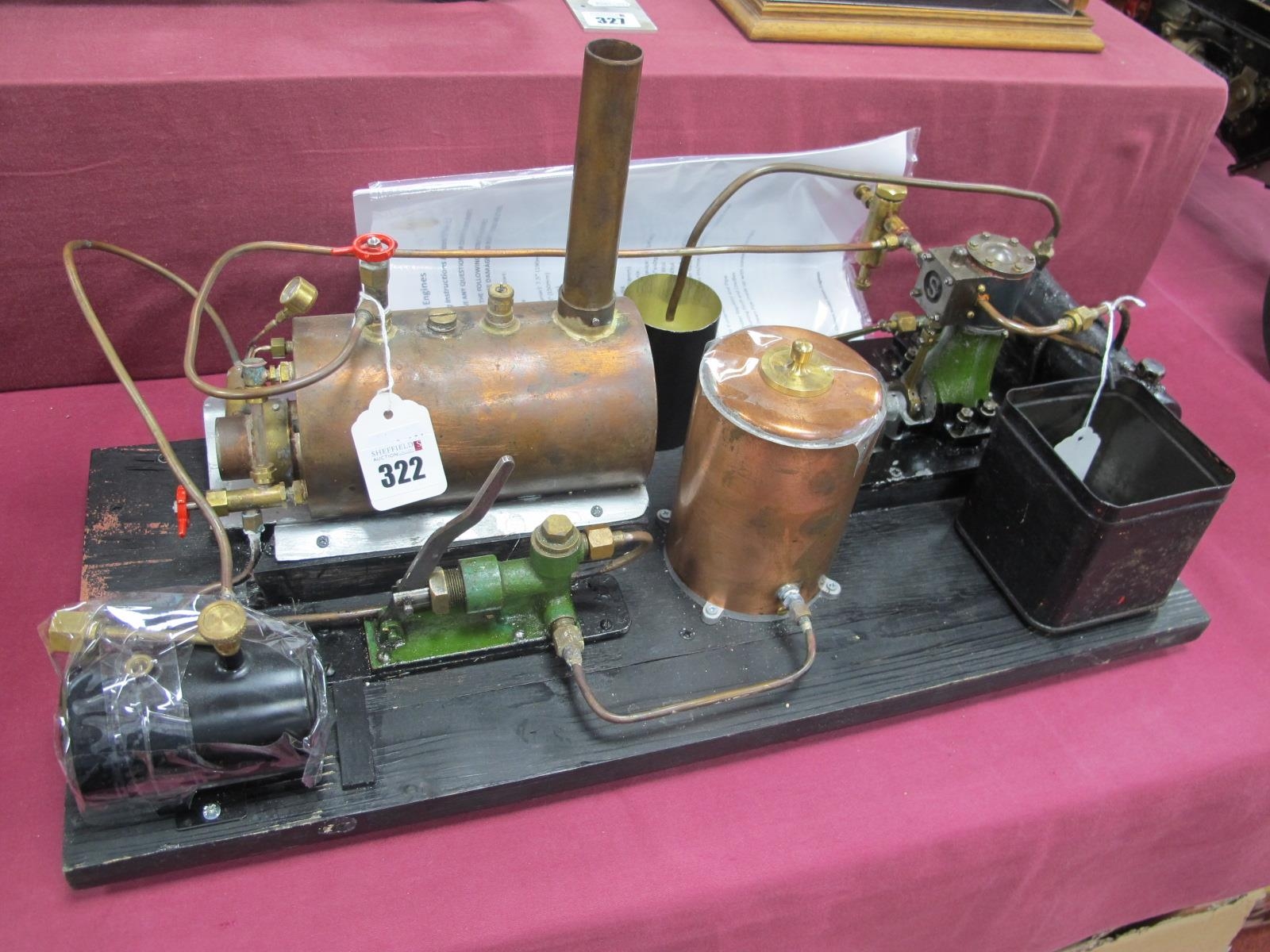 A Chiltern Models Live Steam Plant; Previously Used to Power a Model