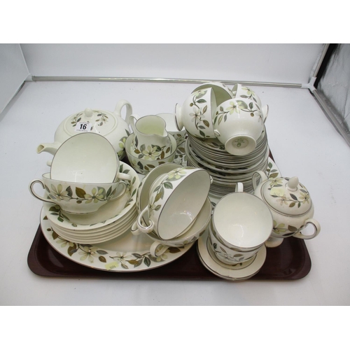 16 - Wedgwood Beaconsfield Dinner Service, 48 pieces