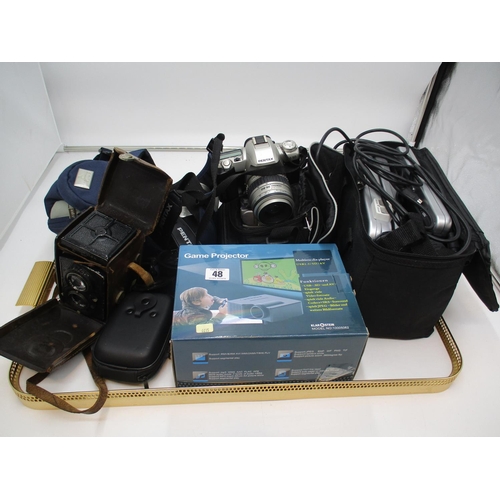 48 - Roleiflex Twin Lens Camera and Other Cameras etc