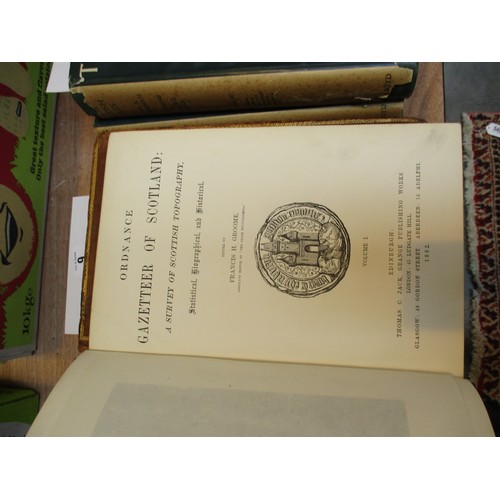 10 - Six Books - Ordnance Gazetteer Scotland 1882-1885