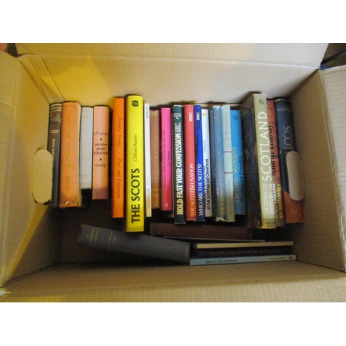 Eleven Boxes of Books, Scottish and Scotland