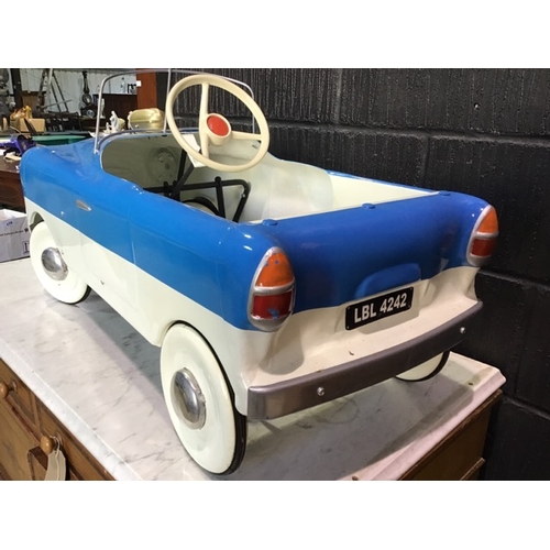 triang ford zephyr pedal car