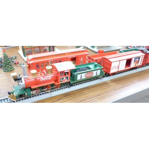 hawthorne coca cola train set