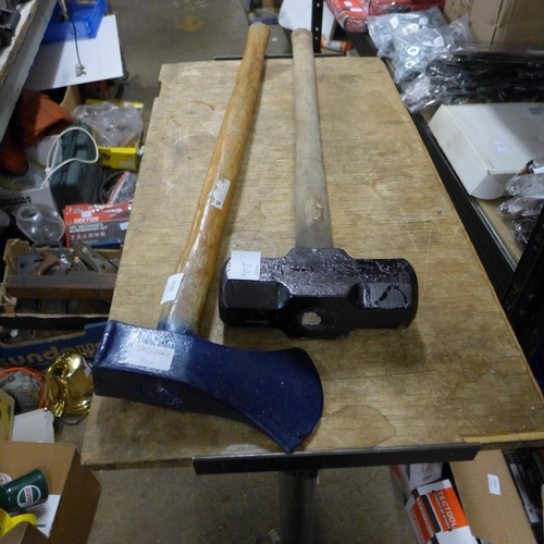 2022 - Sledgehammer & axe