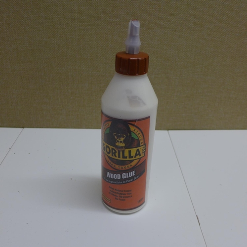 2012 - Box of 21 x 1ltr bottles of Gorilla 100% tough wood glue