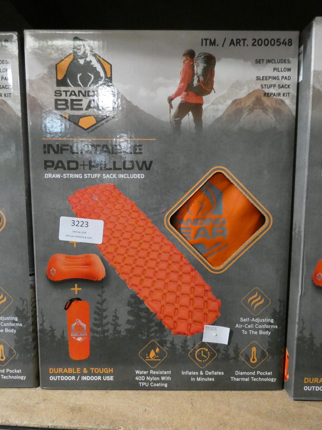 high sierra sleeping pad