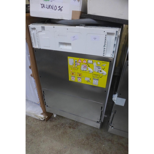 Zanussi Fully Integrated Slimline Dishwasher H818xW446xD550... Barnebys