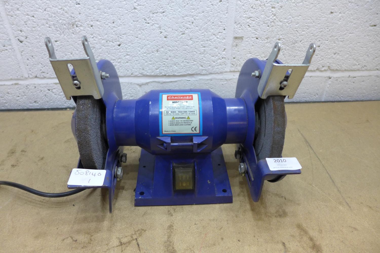 Challenge 240v bench grinder - W 