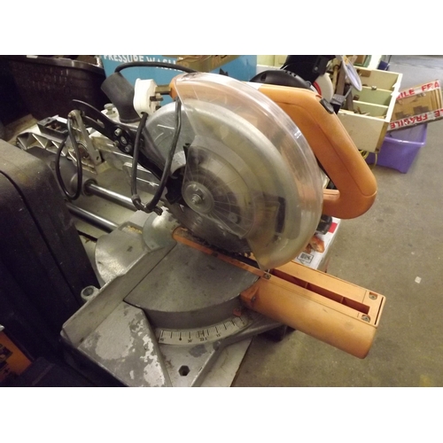 JCB tilting, sliding compound mitre saw - W